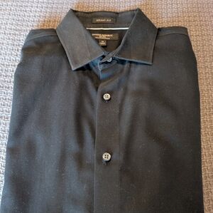 Banana Republic Men's Black Dress Shirt